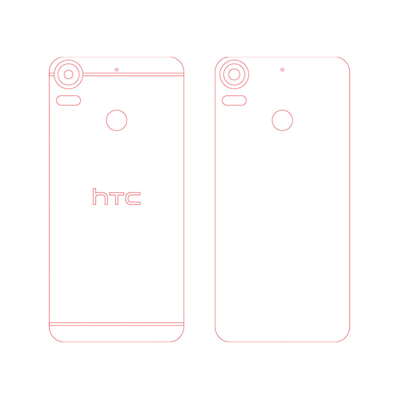 File cắt Corel điện thoại HTC Desire 10 pro