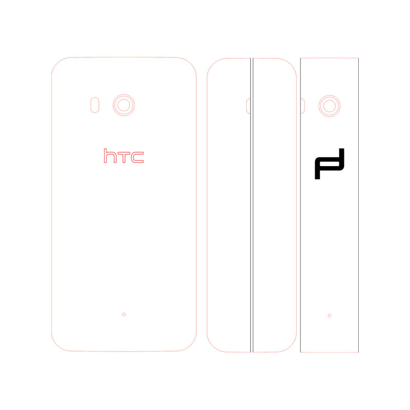 File cắt Corel điện thoại HTC U11